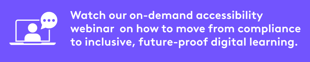 ADA Title II Webinar banner