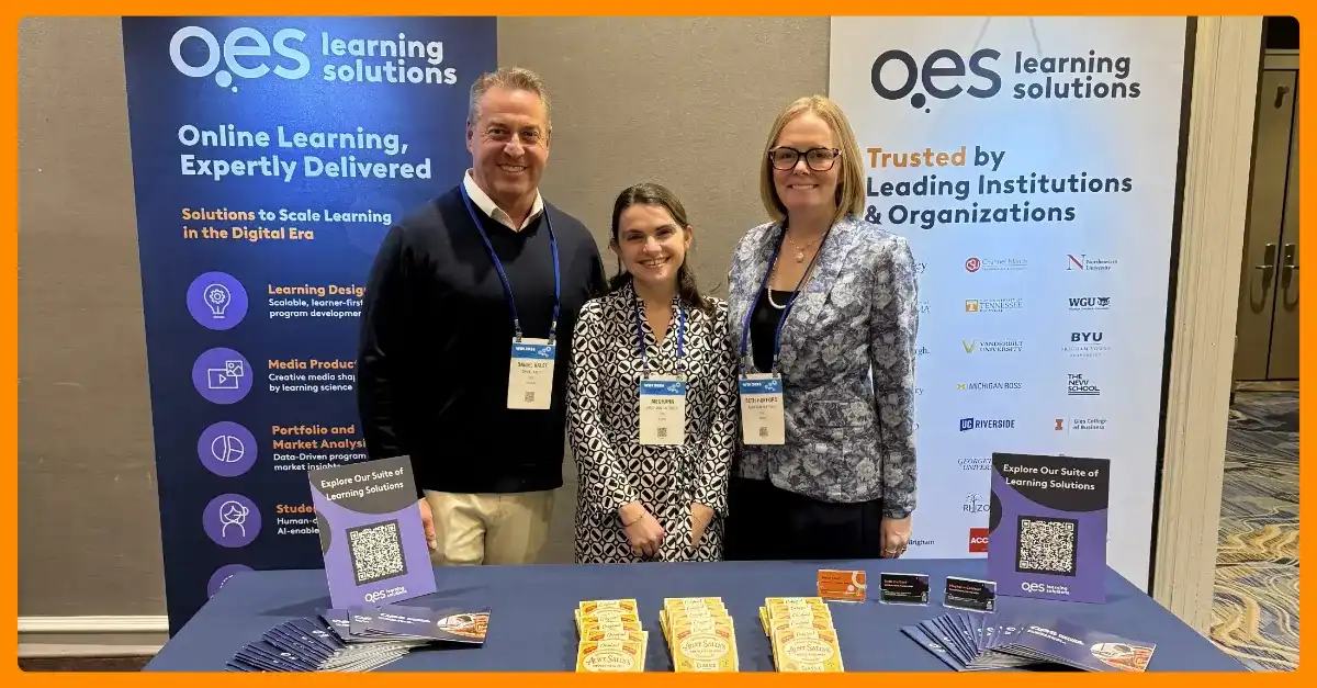 The OES Learning Solutions team at WDI 2026